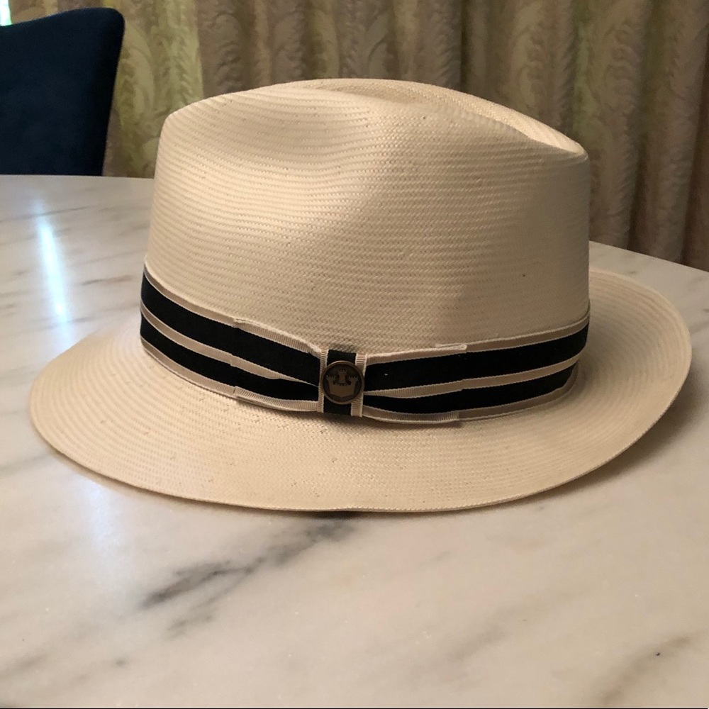 GOORIN BROS. Wide Brim Shantung Fedora!